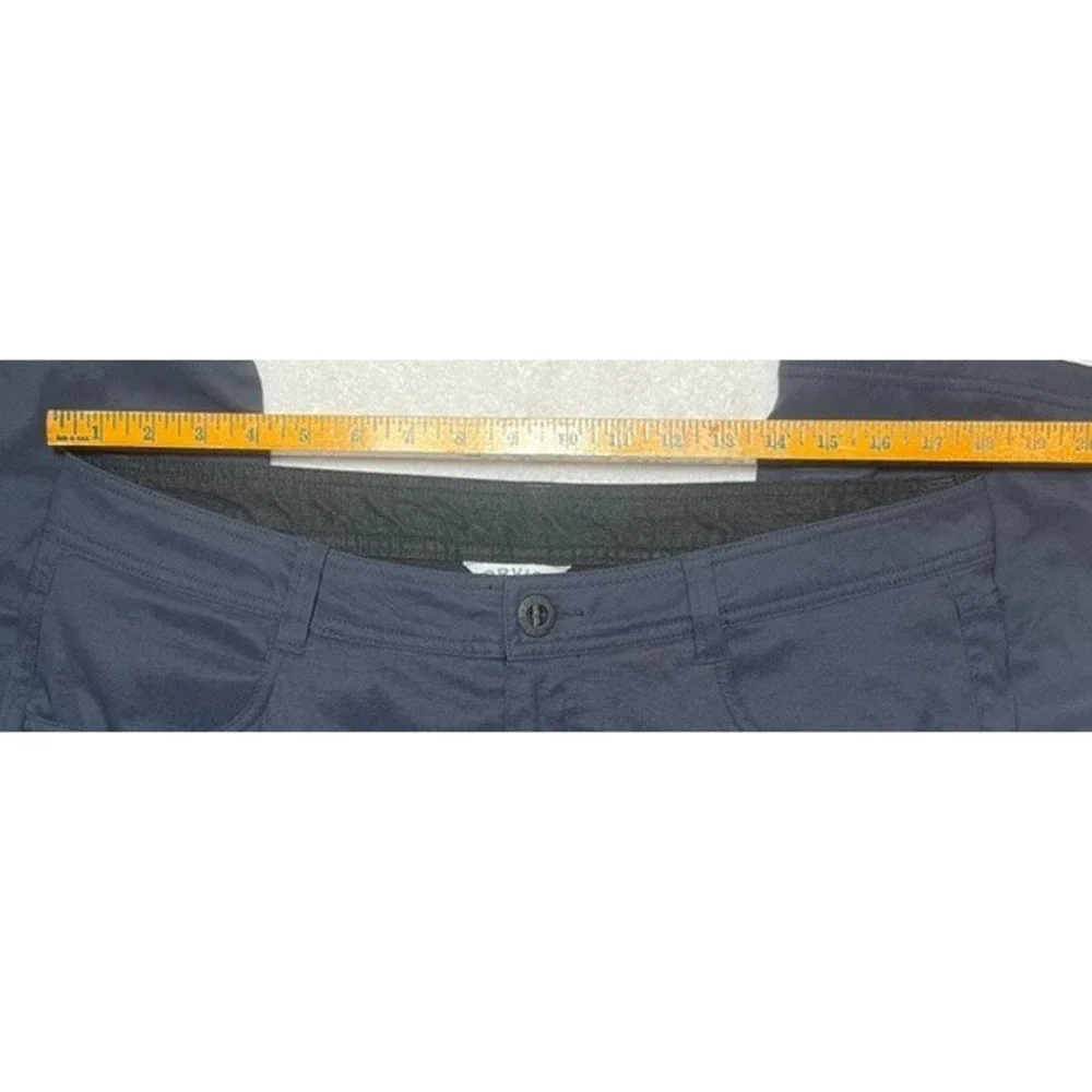 Orvis Mens Sz 36x33 Fleece Lined Tech Pants Outdoor Utility Pockets Navy- 2178